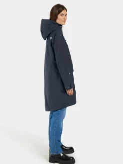 Outlet Didriksons Thelma Parka Dark Night Blue