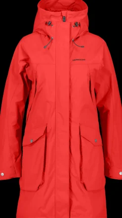 Outlet Didriksons Thelma Parka Pomme Red