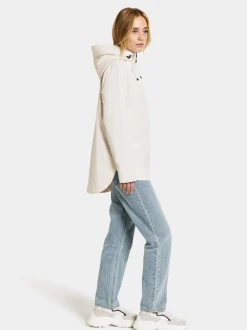 Outlet Didriksons Tilde Jacket White Foam
