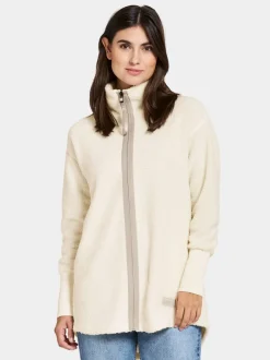 Didriksons Tola Full-Zip White Foam