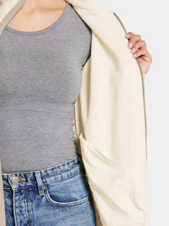 Didriksons Tola Full-Zip White Foam