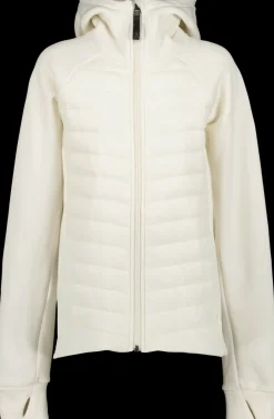 Discount Didriksons Tovik Hybrid Girl's Hoodie Shell White