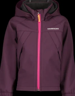 Sale Didriksons Troel Kids' Jacket Plumb