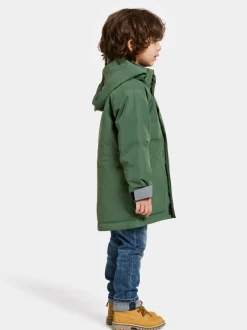 Sale Didriksons Tundran Kids' Parka Pine Green