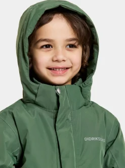 Sale Didriksons Tundran Kids' Parka Pine Green