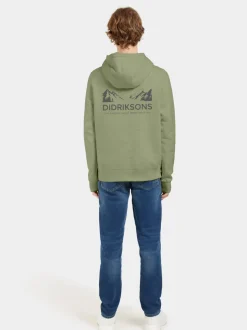 Best Didriksons Ven Men's Hoodie Landscape Light Moss