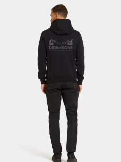 Discount Didriksons Ven Men's Hoodie Landscape Black