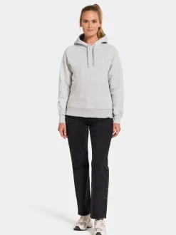 Best Didriksons Ven Women's Hoodie Aluminum melange