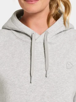 Best Didriksons Ven Women's Hoodie Aluminum melange