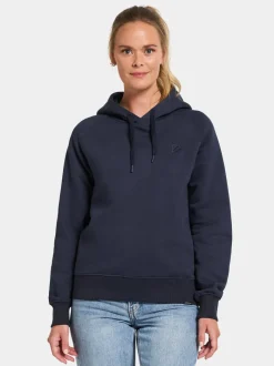 New Didriksons Ven Women's Hoodie Navy