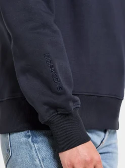 Online Didriksons Ven Women's Hoodie Printed Navy