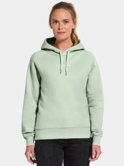 New Didriksons Ven Women's Hoodie Printed Pale Mint