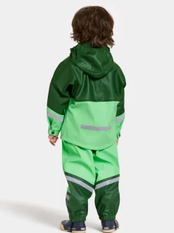 Clearance Didriksons Waterman Kids' Set Dusty Lime
