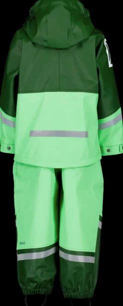 Clearance Didriksons Waterman Kids' Set Dusty Lime
