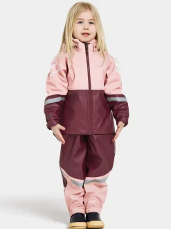 Discount Didriksons Waterman Kids' Set Rusty Wine