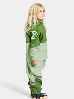Outlet Didriksons Waterman Kids' Set Light Algae Green