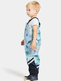 Didriksons Waterman Printed Kids' Set Ocean Multi Blue