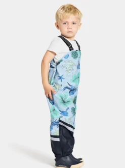 Didriksons Waterman Printed Kids' Set Ocean Multi Blue