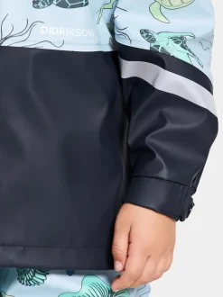 Didriksons Waterman Printed Kids' Set Ocean Multi Blue