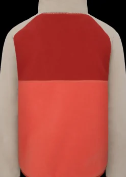 Online Didriksons Yokto Kids' half button Light Mars Red