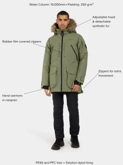 Online Didriksons Zeus Parka Black