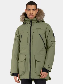 Outlet Didriksons Zeus Parka Wild Forest Green